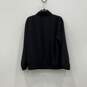 Mureli Womens Black Gold Mock Neck Long Sleeve Zip Up Jacket Size Small image number 2