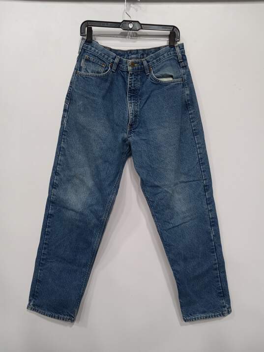 Men’s Carhartt Straight Leg Jeans Sz 34x32 image number 1