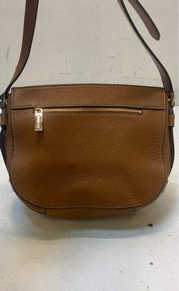 Michael Kors Romy Brown Leather Crossbody Bag alternative image