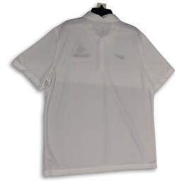 NWT Mens White Hale Hoopes Short Sleeve Dri-Fit Pullover Golf Polo Shirt XL alternative image