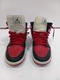 Nike Air Jordan 1S Women's Red Sneakers Size 9 image number 1