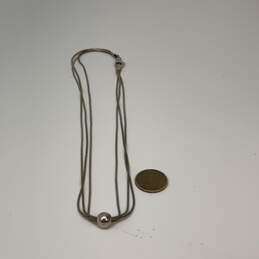 Designer Silpada 925 Sterling Silver Multi Strand Clasp Beaded Necklace alternative image