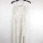 Adrianna Papell Women White Beaded Dress Sz 6 NWT image number 5