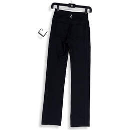 NWT Womens Go Walk Black High Waist Pull-On Activewear Pants Size XS alternative image