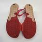 Camper Red Leather Sandals W/Box Women's Size 11 image number 2