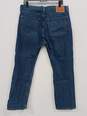 Levi's Men's 505 Blue Jeans Size W36 x L30 image number 2