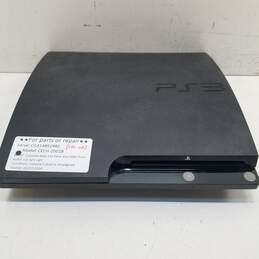 Sony Playstation 3 slim 250GB CECH-2001B console - matte black >>FOR PARTS OR REPAIR<<
