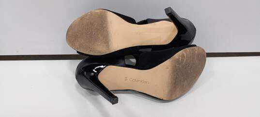 Calvin Klein Women's Black Suede Heels Size 8.5 image number 5