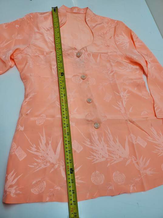 Lightweight Peach 2 Piece Women's Top & Bottom Set No Size Tag image number 4