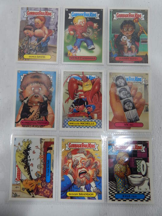 Garbage Pail Kids GPK 2003 Topps Puzzle Back 9 Card Lot Rodent Rob image number 3