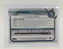 2022 Julio Rodriguez Bowman Chrome Rookie Seattle Mariners alternative image