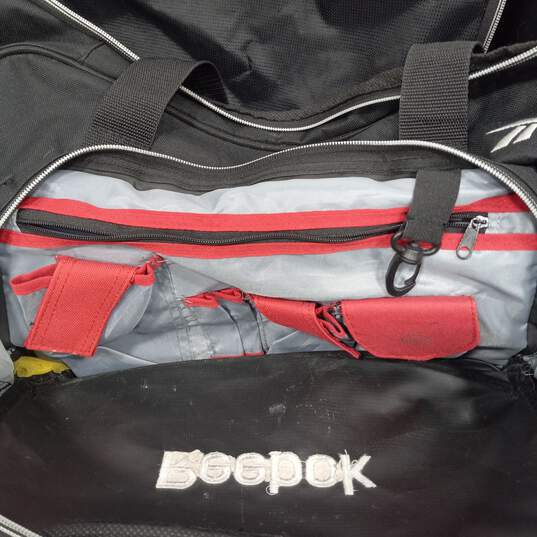 Black Reebok Sports Duffel Bag image number 4