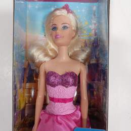 2 Mattel Barbie Dolls Disney Princess Cinderella & Pop Star Tori #BBV35 & Y6872 alternative image