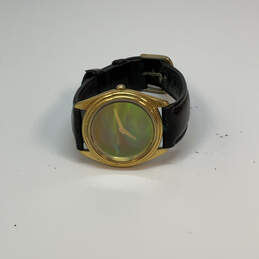 Designer Fossil Hologram Gold-Tone Round Adjustable Strap Analog Wristwatch alternative image