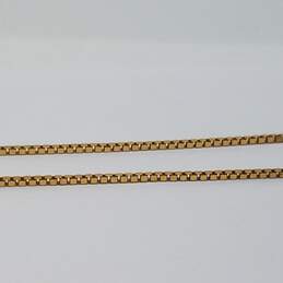 10k Gold 1mm Box Chain Necklace 4.0g alternative image