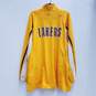 Nike Los Angeles Lakers Gold Warm-Up Suit Size. L (Tall) image number 3