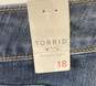 Torrid Blue Shorts - Size Large image number 4