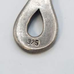 Sterling Silver Marcasite Dangle Post Earring Bundle 2 Pcs  14.6g alternative image