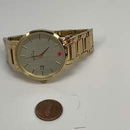 Designer Kate Spade 0009 Gold-Tone Stainless Steel Round Analog Wristwatch alternative image