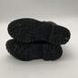 Womens Black Leather Round Toe Lace-Up Stylish Combat Boots Size 6.5M image number 6