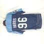 Reebok NFL Men Blue Titans Harris #96 Jersey S image number 4