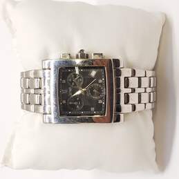 Zeitner ZM1948 Chronograph W/ Diamonds Stainless Steel Watch