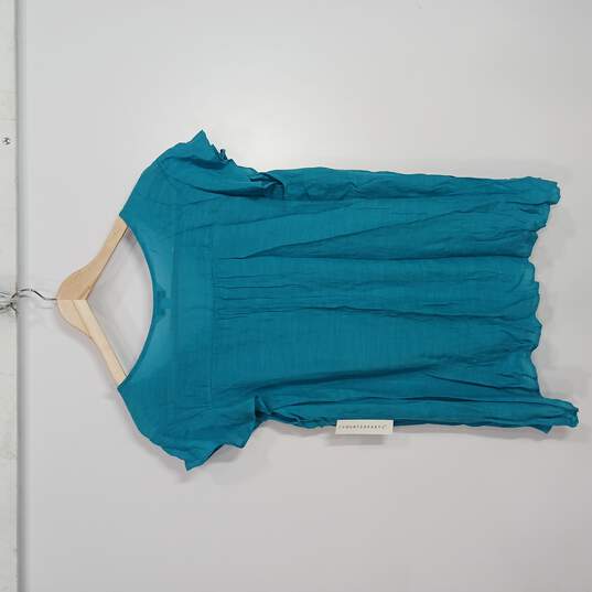 Counterparts Women's Blue Blouse Size XL New image number 2