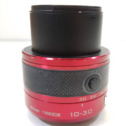 Buy the Nikon 1 Nikkor 10-30mm f3.5-5.6 VR Lens Red For Nikon 1