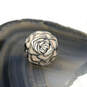 Designer Pandora S925 ALE Sterling Silver Enamel Rose Garden Beaded Charm image number 3