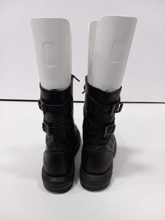 Men's Harley Davidson Leather Boots Size 8.5 image number 4