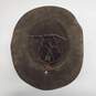 Hand-made Leather Akubra Style Hat w/ Folk Art Embossing image number 4