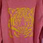 Womens Knitted Round Neck Long Sleeve Graphic Pullover Sweater Size 1 image number 3