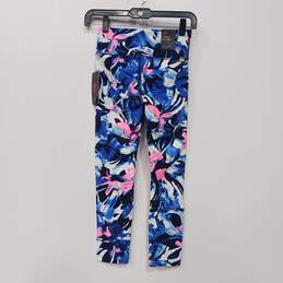 New Balance Women's Navy High Rise Crop Activewear Yoga Pants Size XS NWT alternative image