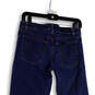 Womens Blue Denim Medium Wash Pockets Stretch Straight Leg Jeans Size 4 image number 3