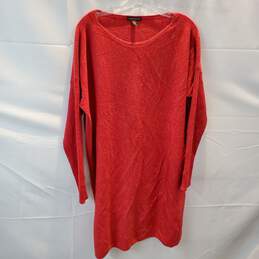 Eileen Fisher Oversized Tunic Pullover Wool Sweater Women's Size S