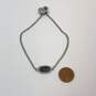 Designer Kendra Scott Silver-Tone Drusy Adjustable Elaina Chain Bracelet image number 2
