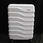 American Tourister Hard Shell White & Black Carry-On Rolling Luggage image number 1