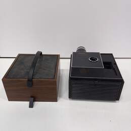 Bell & Howell Slide Cube Projector with Cover alternative image