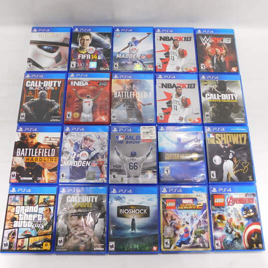 the 20 Sony 4 PS4 Games GTA 5, Bioshock Collection |