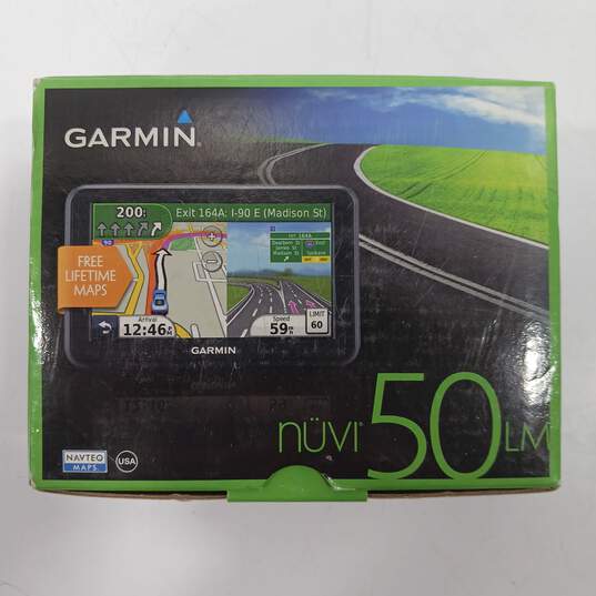 Vintage Garmin Nuvi 50 LM GPS w/ Book IOB image number 6
