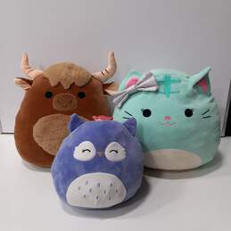 Squishmallows Plush Toys Assorted 3pc Lot