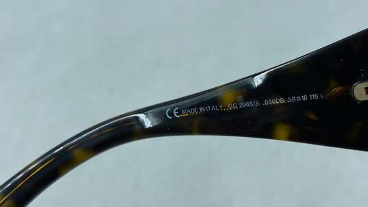 Gucci Brown Sunglasses - Size One Size image number 7