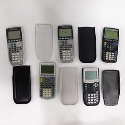 Lot of Texas Instruments Graphing Calculators TI-83 Plus TI-84 Plus Silver