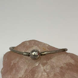 Designer Pandora 925 ALE Sterling Silver Ball Clasp Snake Chain Bracelet alternative image