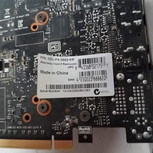 EVGA NVidia GeForce GTX 660 Superclocked Graphics Card 2GB GDDR5 (02G-P4-2662-KR)- Untested image number 5