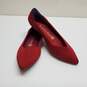 Rothy’s The Point Women Chili Red Pointed Toe Sz 7 image number 1