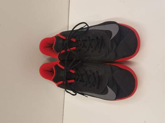 Nike Air Precision IV Mens Basketball Shoes Size 13 Sneakers Red Black image number 5