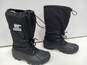 Men's Sorel Black Insulated Blizzard II Winter Boots Size 8 image number 1