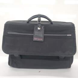 TUMI Black Canvas 15.6in Laptop Briefcase