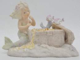 Enesco Coral Kingdom 137316 Porcelain Figurine Jewel Mermaid